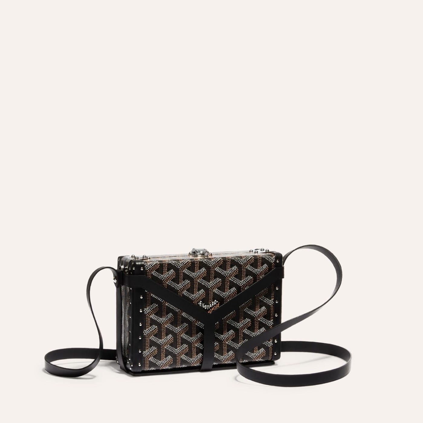 Goyard Minaudière Trunk Bag Black - Image 1